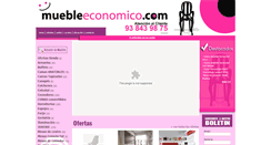 Desktop Screenshot of muebleeconomico.com